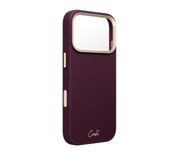 Uniq Coehl Mirelle do iPhone 18 Pro Magnetic bordowy - 1611995 - zdjęcie 3